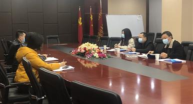 金牛区统战部辅导亲临四川XKTY.COM建设集团视察领导疫情防...