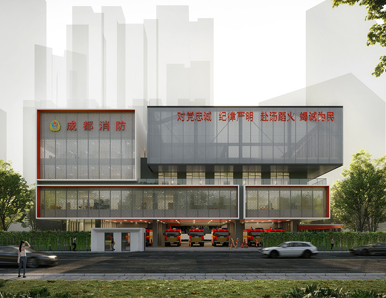 盛国街北侧消防站工程